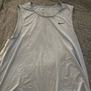 Nike Light Blue Tank Top XL